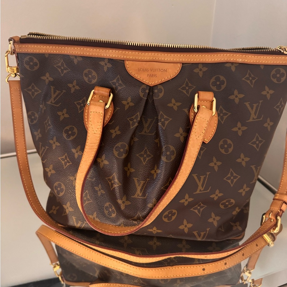 Louis Vuitton Brown Monogram Tote Bag